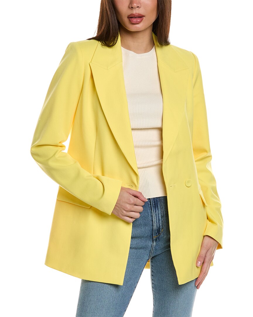 Shop Favorite Daughter The Suits You Blazer In Yellow