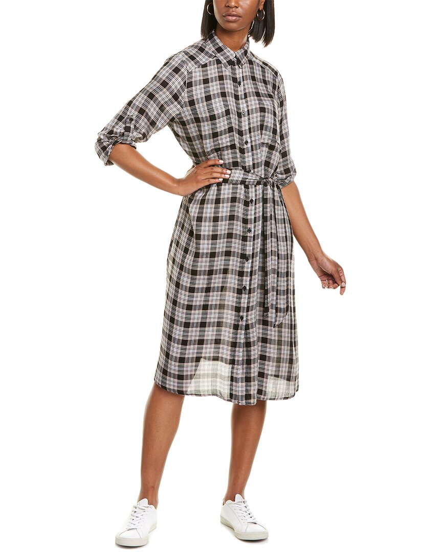 Image of Max Studio /-Sleeve Shirtdress