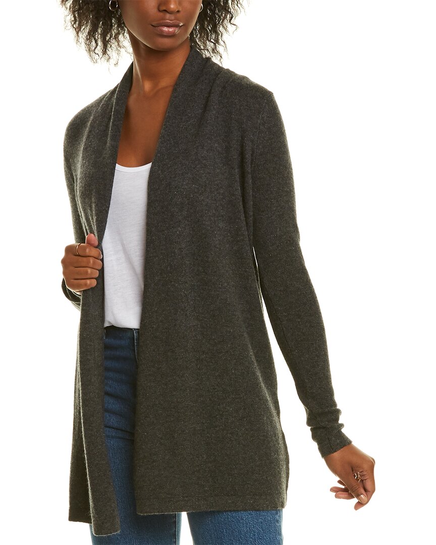 Image of Forte Cashmere Open Front Cashmere Cardigan
