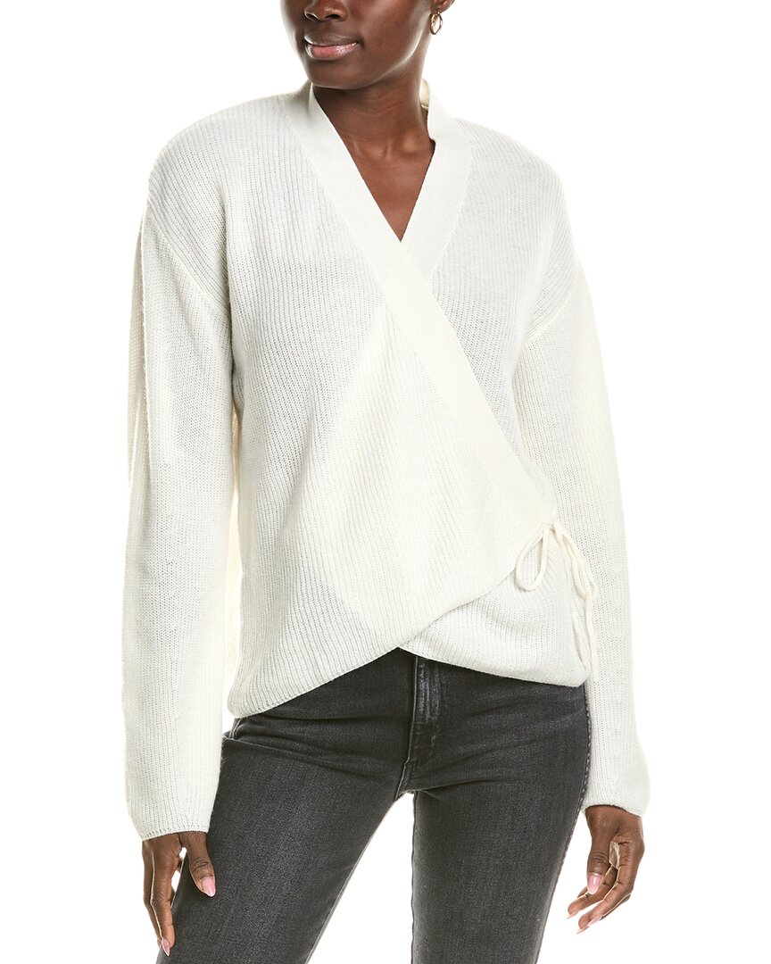 BRODIE CASHMERE BRODIE CASHMERE WOOL & CASHMERE-BLEND RIBBED WRAP CARDIGAN