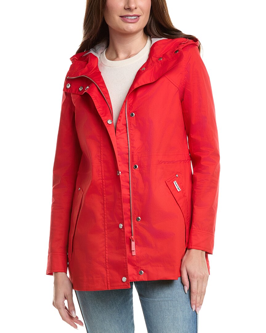 Hunter Adela Classic Rain Jacket Adela Classic Rain Jacket In Red