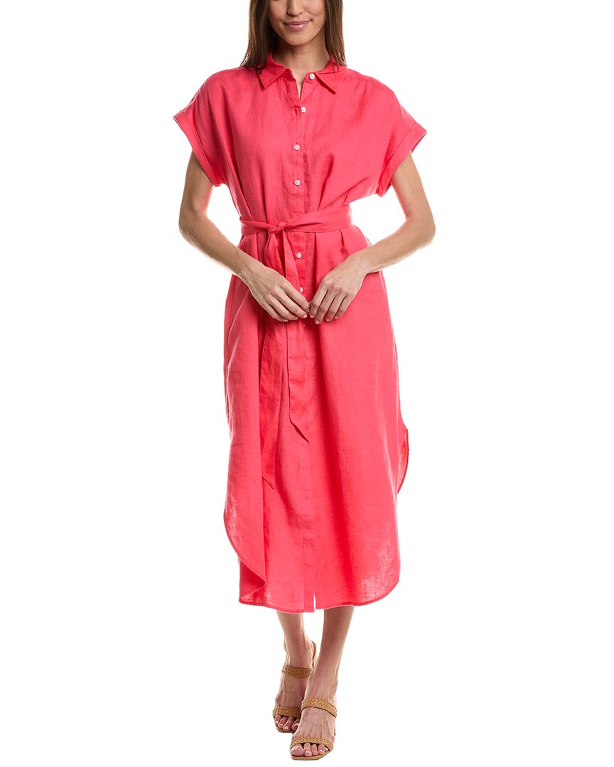 TOMMY BAHAMA TOMMY BAHAMA COASTALINA LINEN MAXI SHIRTDRESS