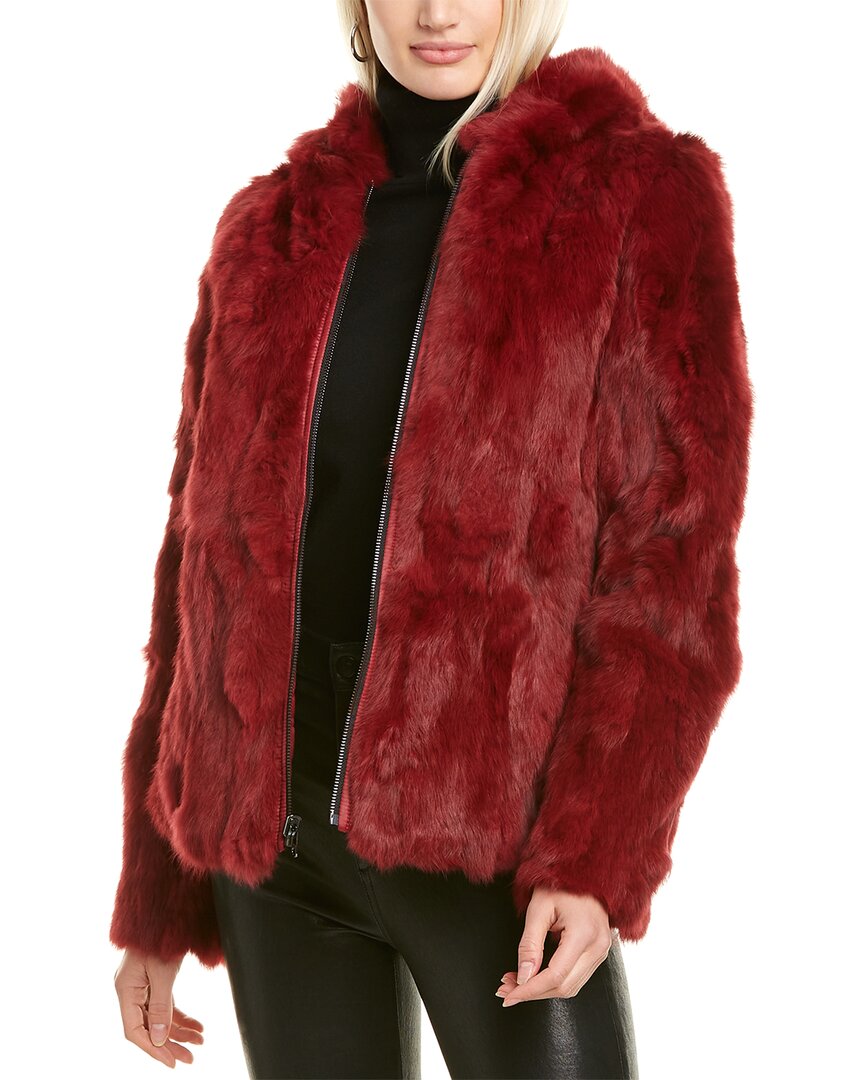 Image of Adrienne Landau Reversible Hooded Jacket