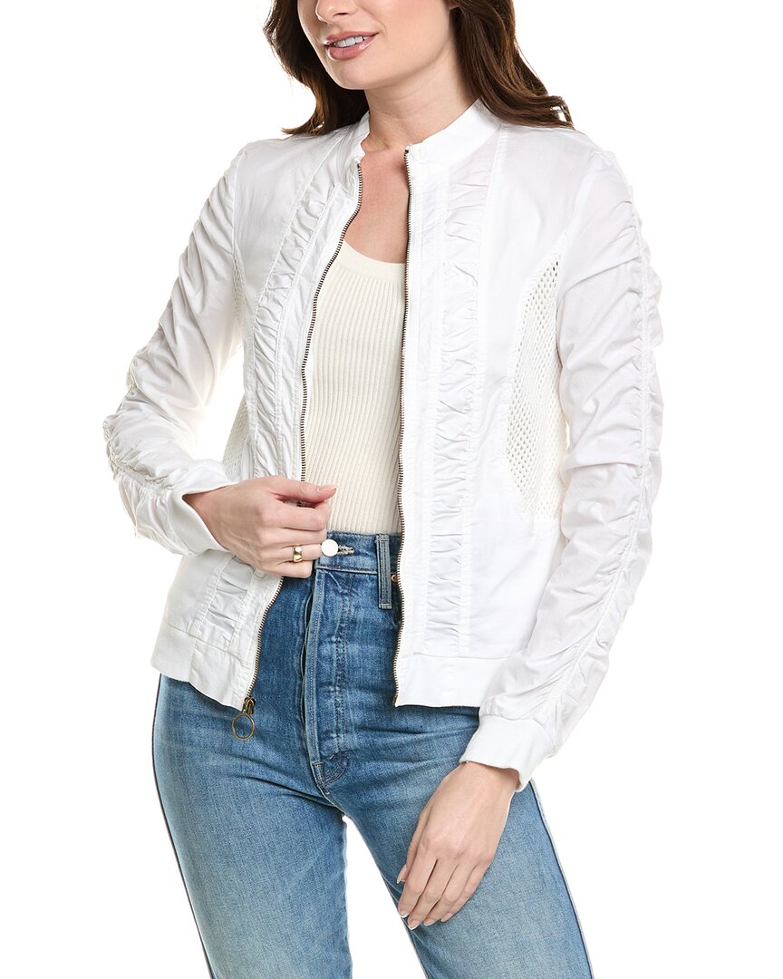 Xcvi Wearables Orrick Bomber Jacket In White