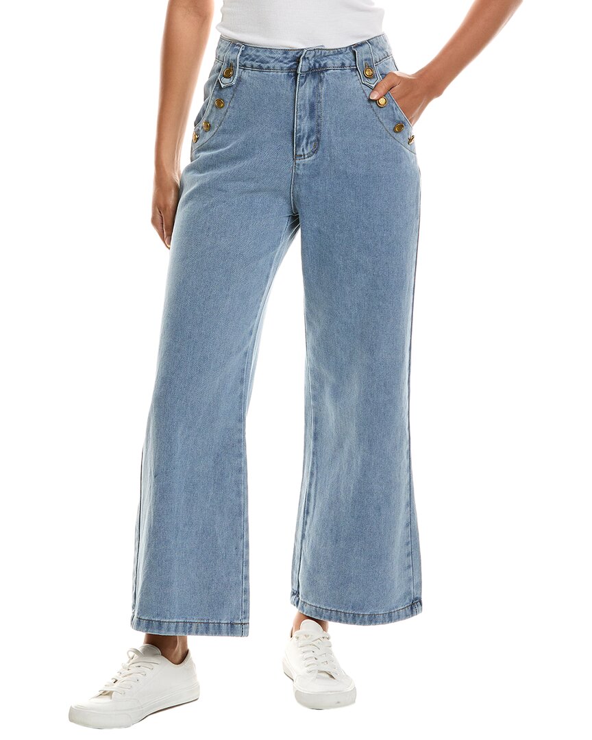 Luxe Always Denim Pant In Multi