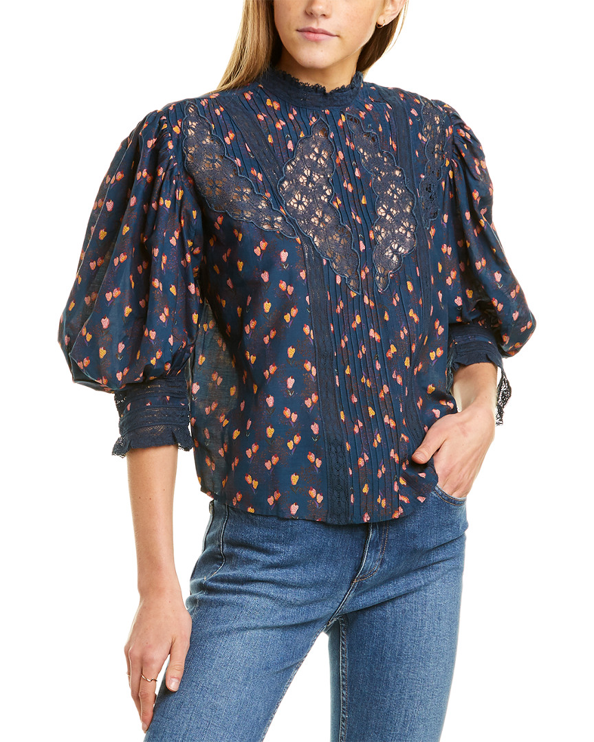 Image of Farm Rio Mini Cashew Blouse