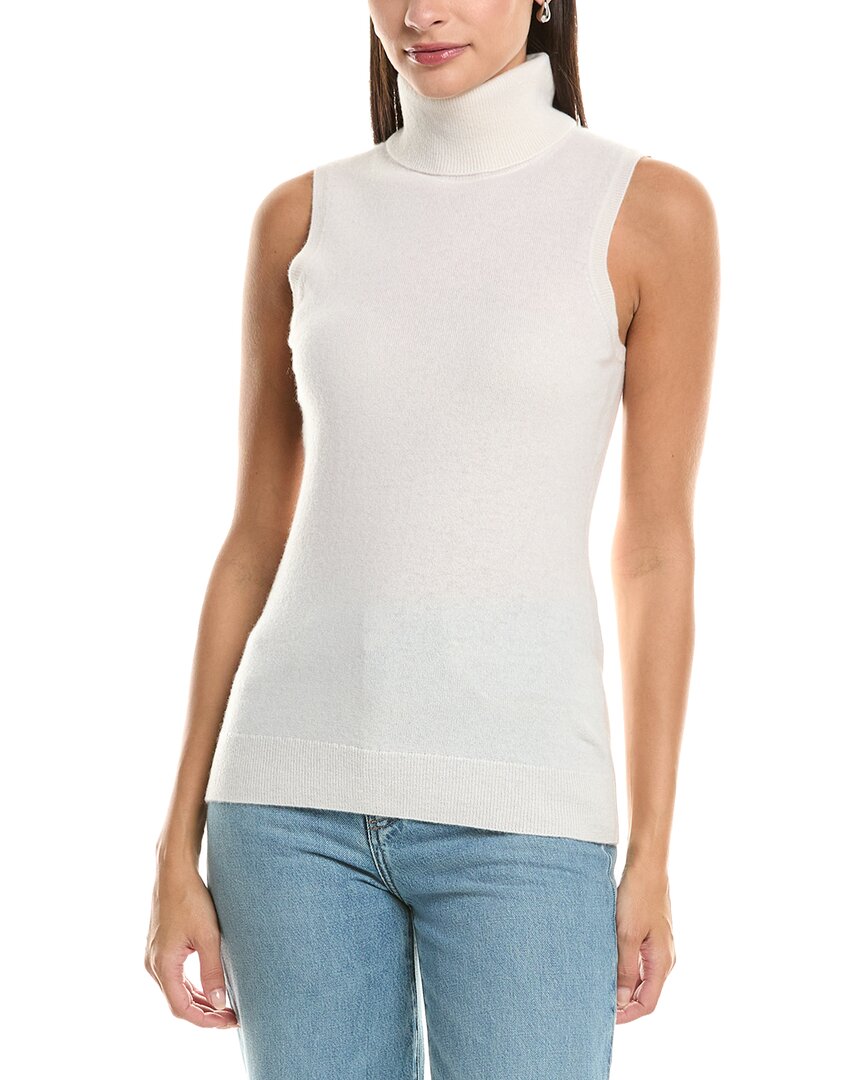Incashmere Tank Cashmere Sweater In White