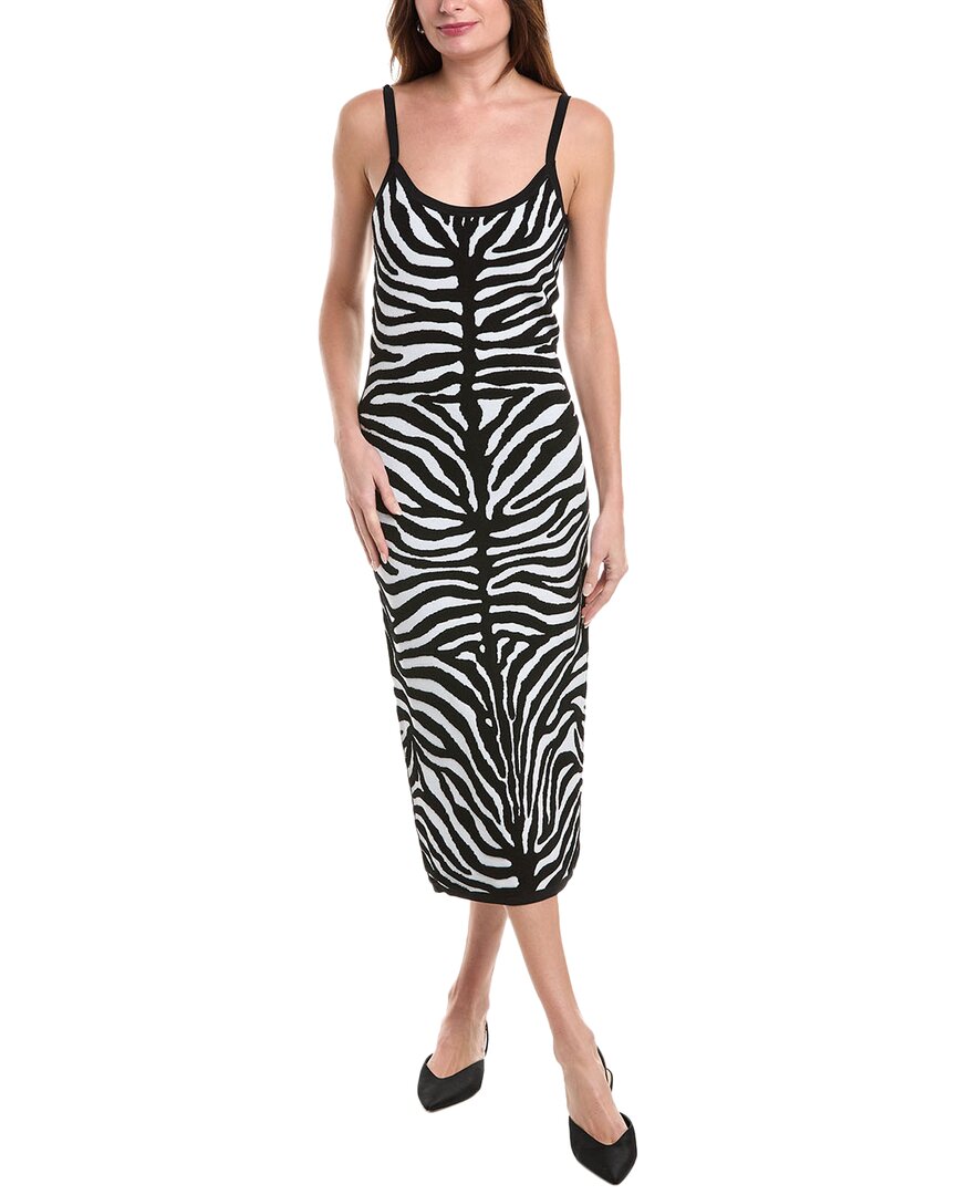 Michael Kors Collection Jacquard Midi Sheath Dress