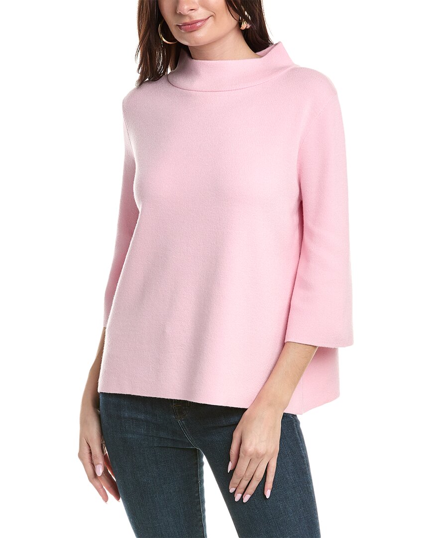Fate Funnel Sweater In Pink
