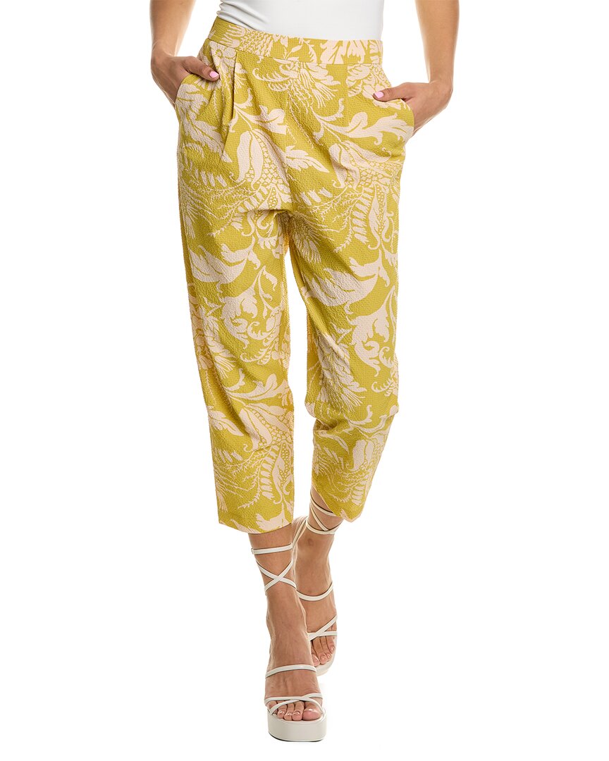 Shop Ted Baker Kaylani Trouser In Yellow
