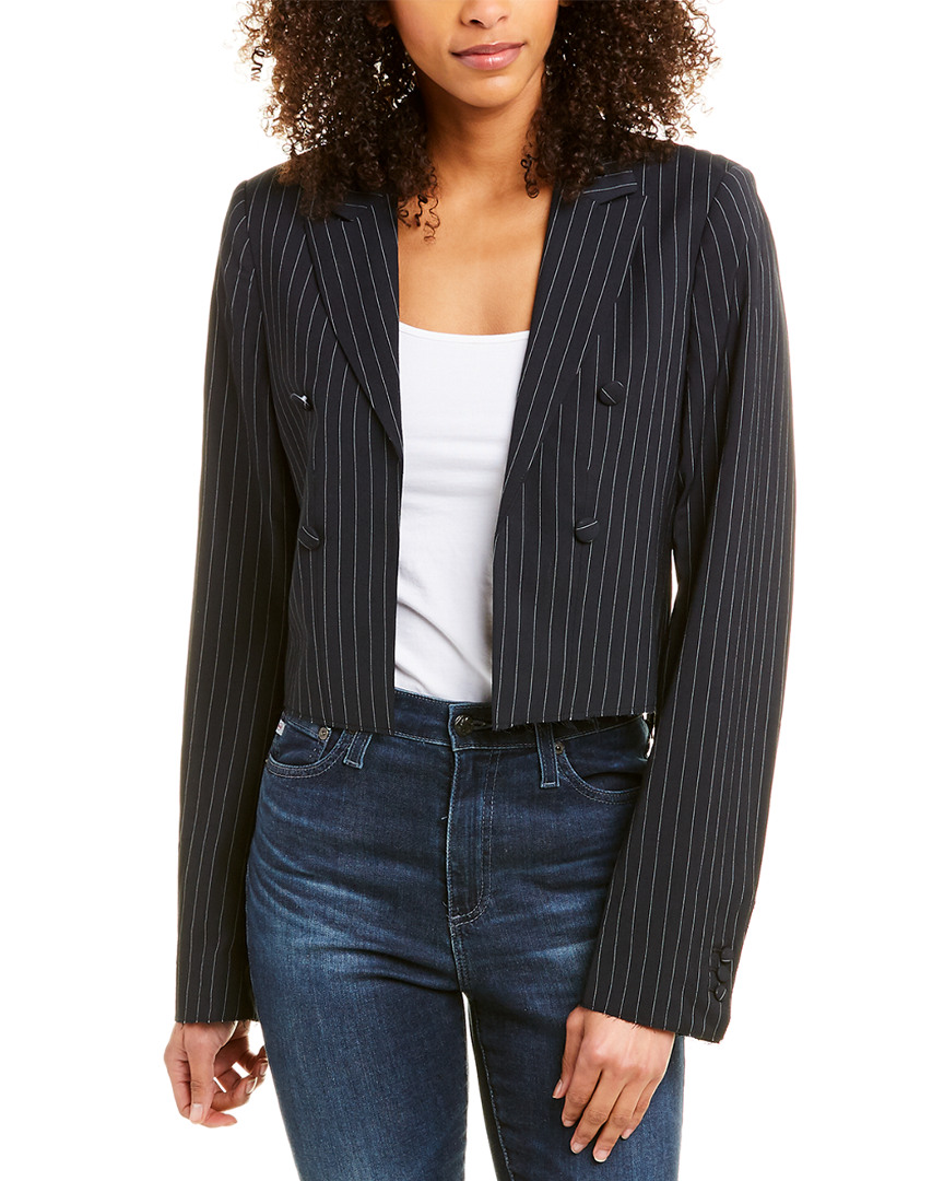 Image of RtA Cara Wool-Blend Blazer