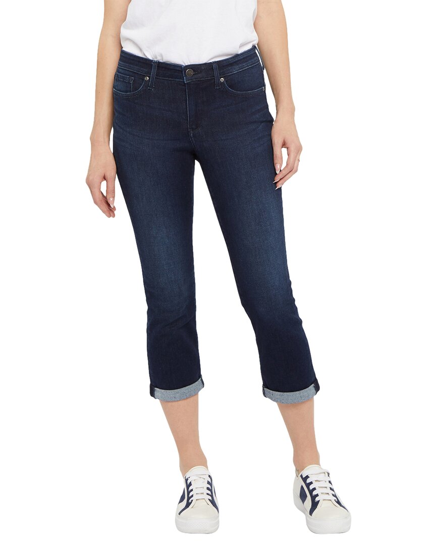 Nydj Chloe Hollywood Frayed Capri Jeans