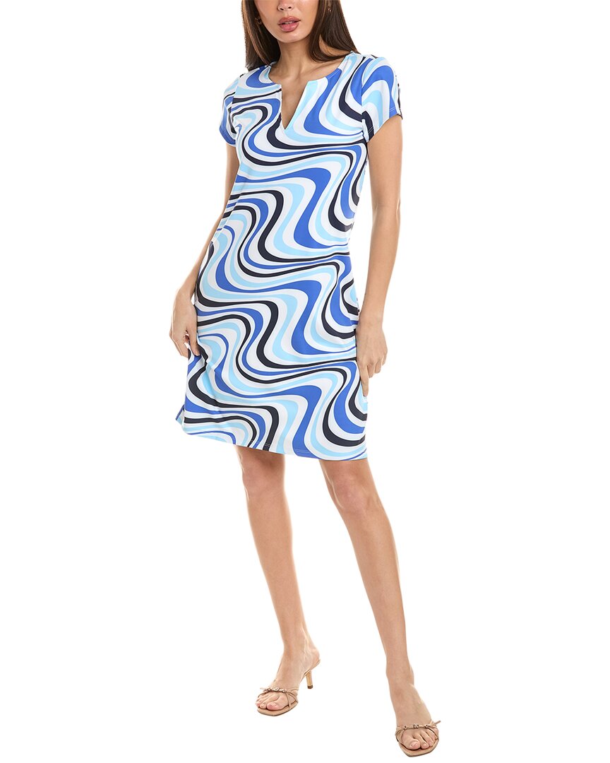 Melly M Osterville Shift Dress In Blue