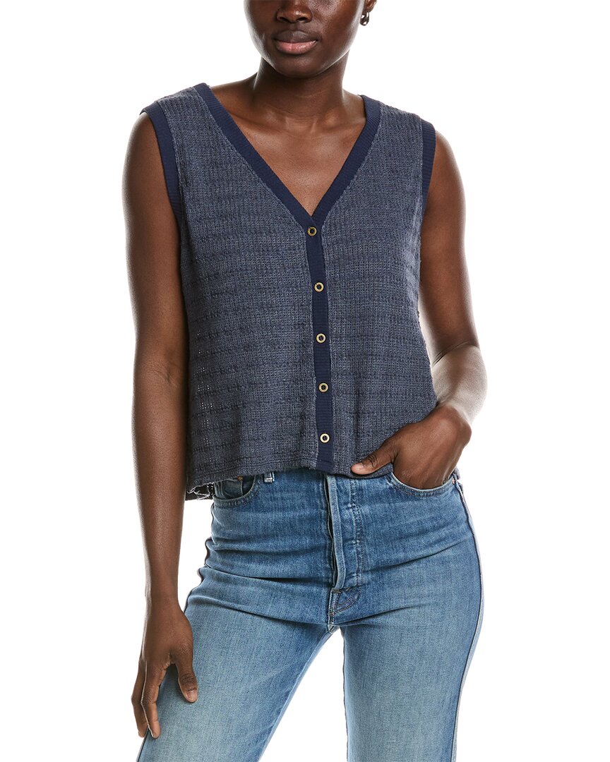 PROJECT SOCIAL T PROJECT SOCIAL T VIVA BUTTON FRONT SWEATER TANK