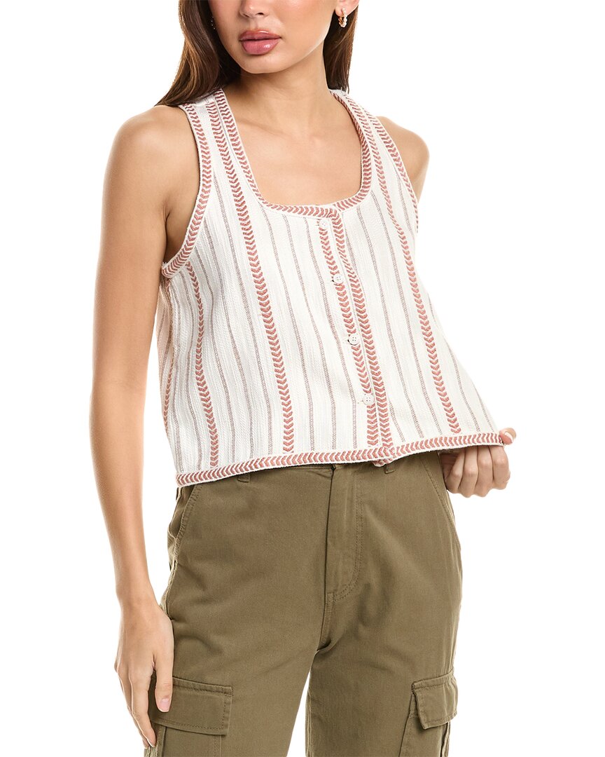 Splendid Devyn Vest In White