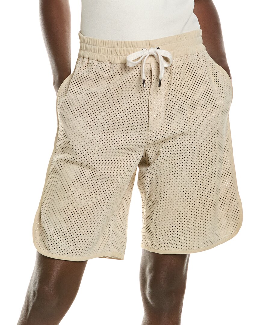 Brunello Cucinelli Leather Short