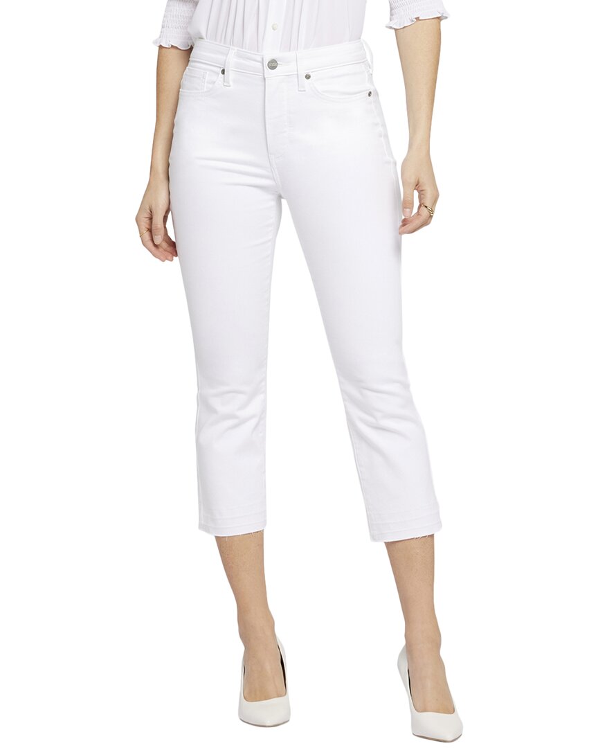 Shop Nydj Chloe Optic White Capri Jean