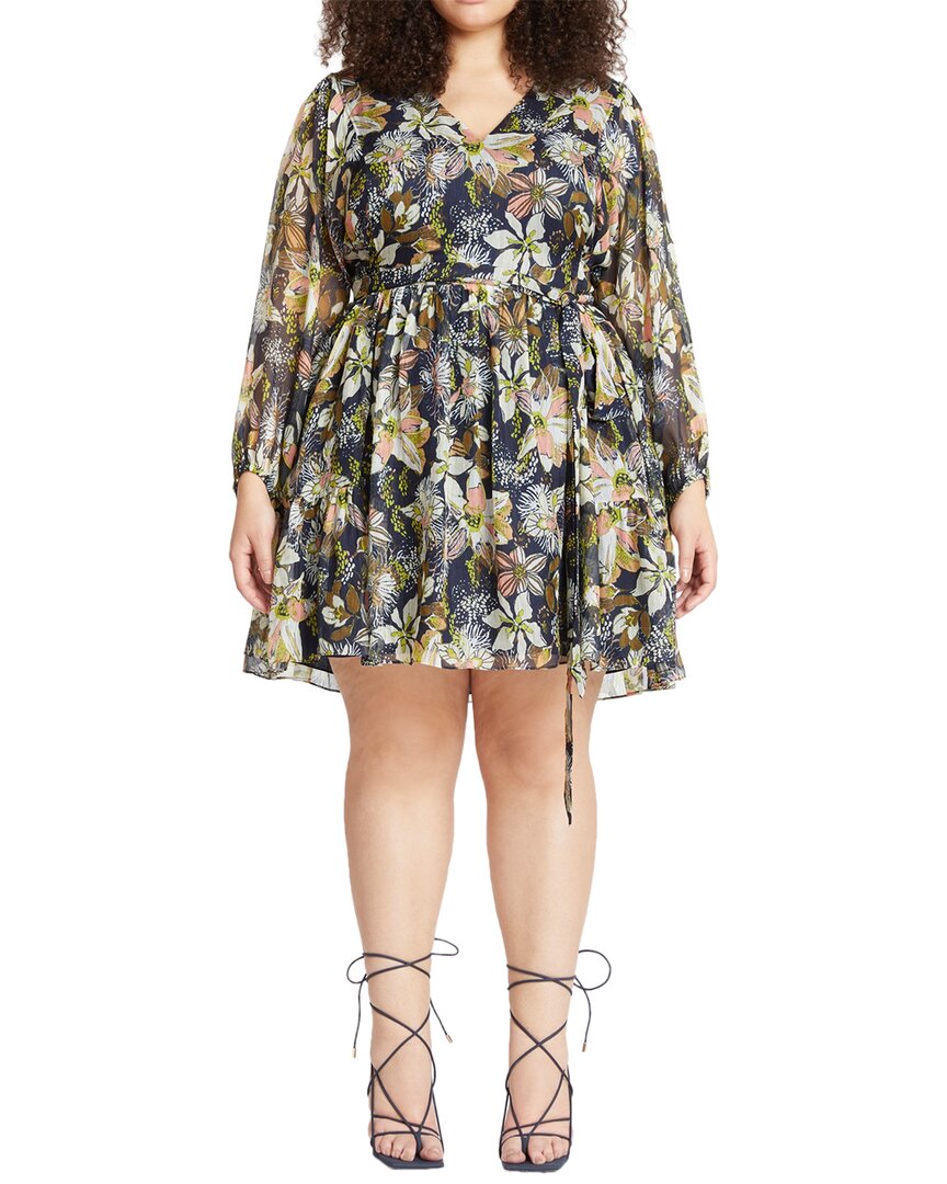 Shop Tanya Taylor Vivaria Linen & Silk-blend Mini Dress