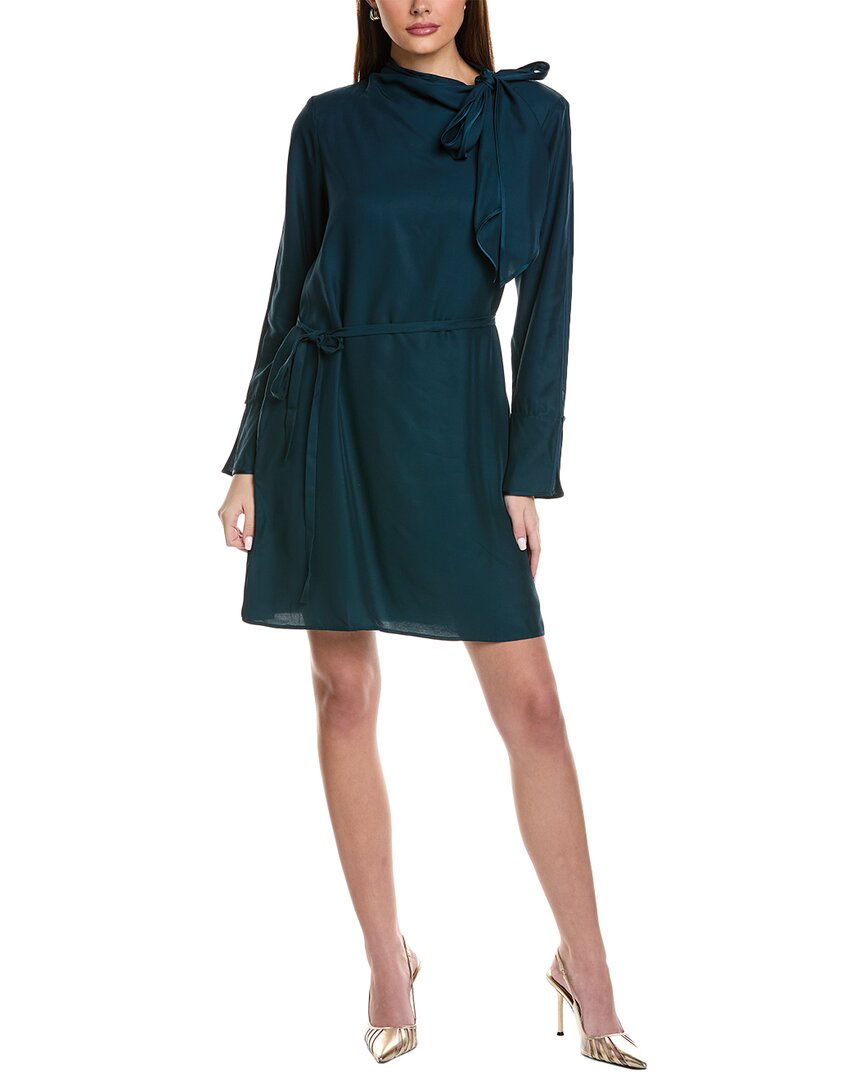 Reiss Avery Belted Flippy Dress