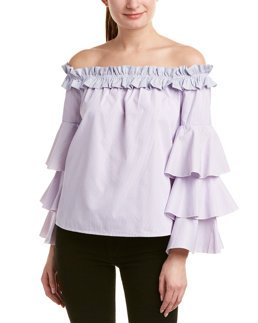 Image of Romeo & Juliet Couture Off-The-Shoulder Top
