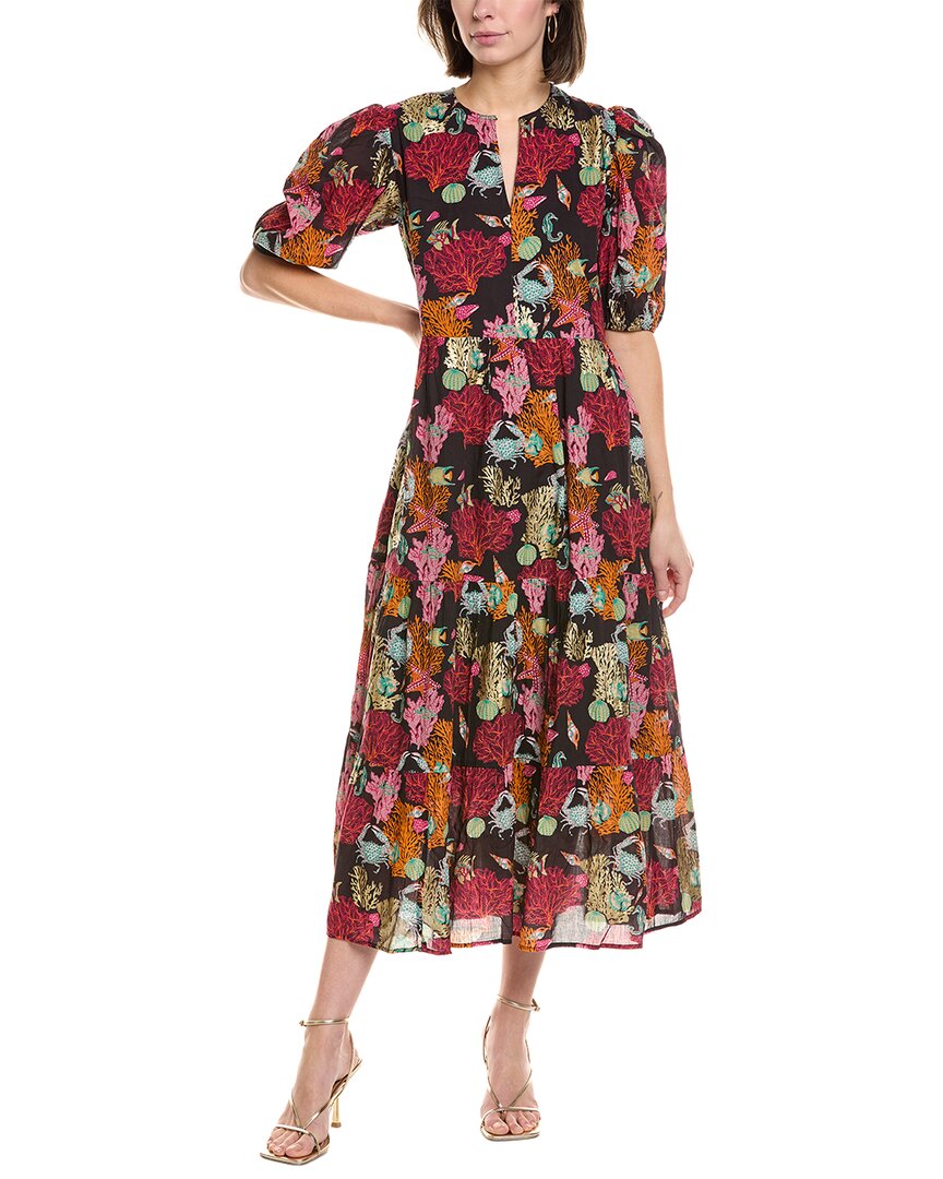 chinese dress ladies Jude Orange Floral Print Maxi Formal Dress main image 0