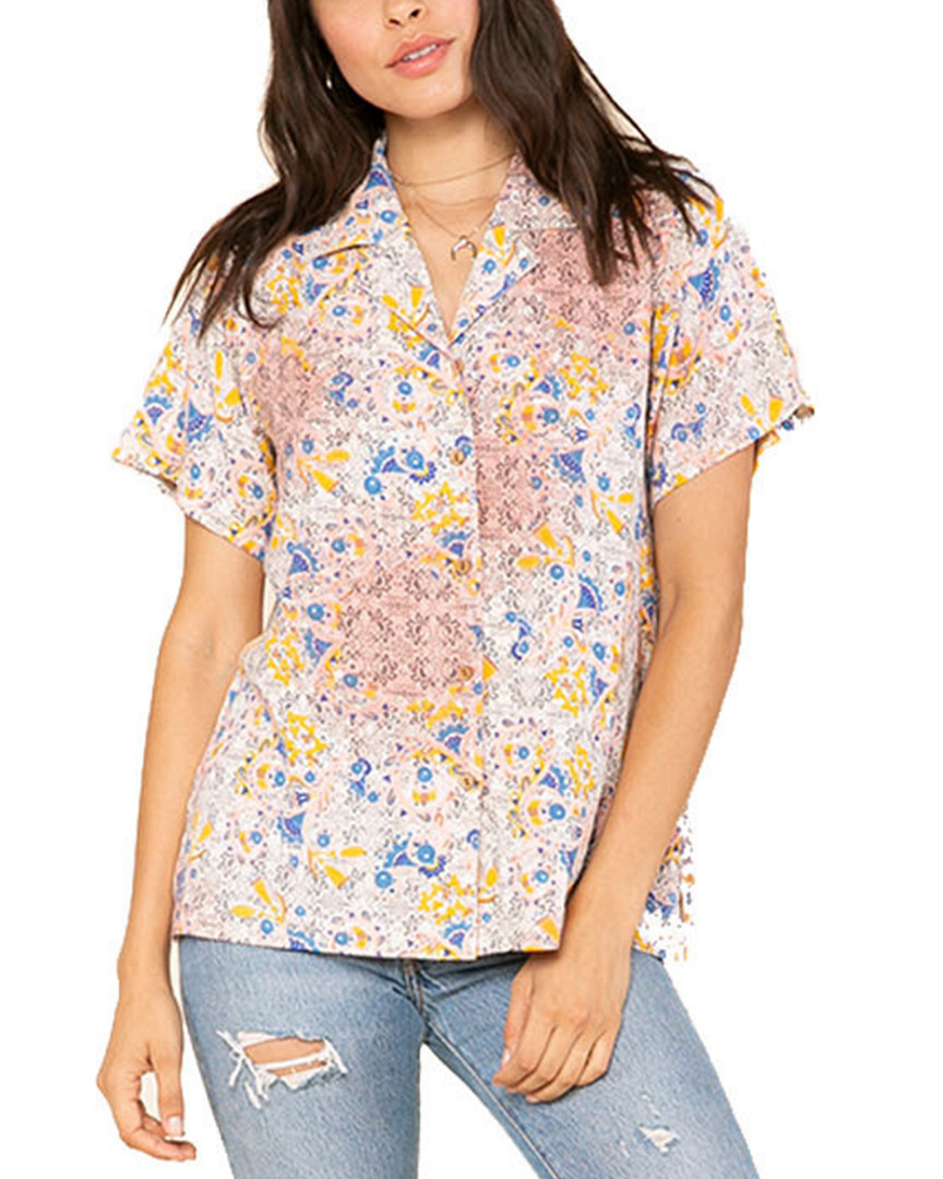 Image of RAGA Califia Button-Up Top