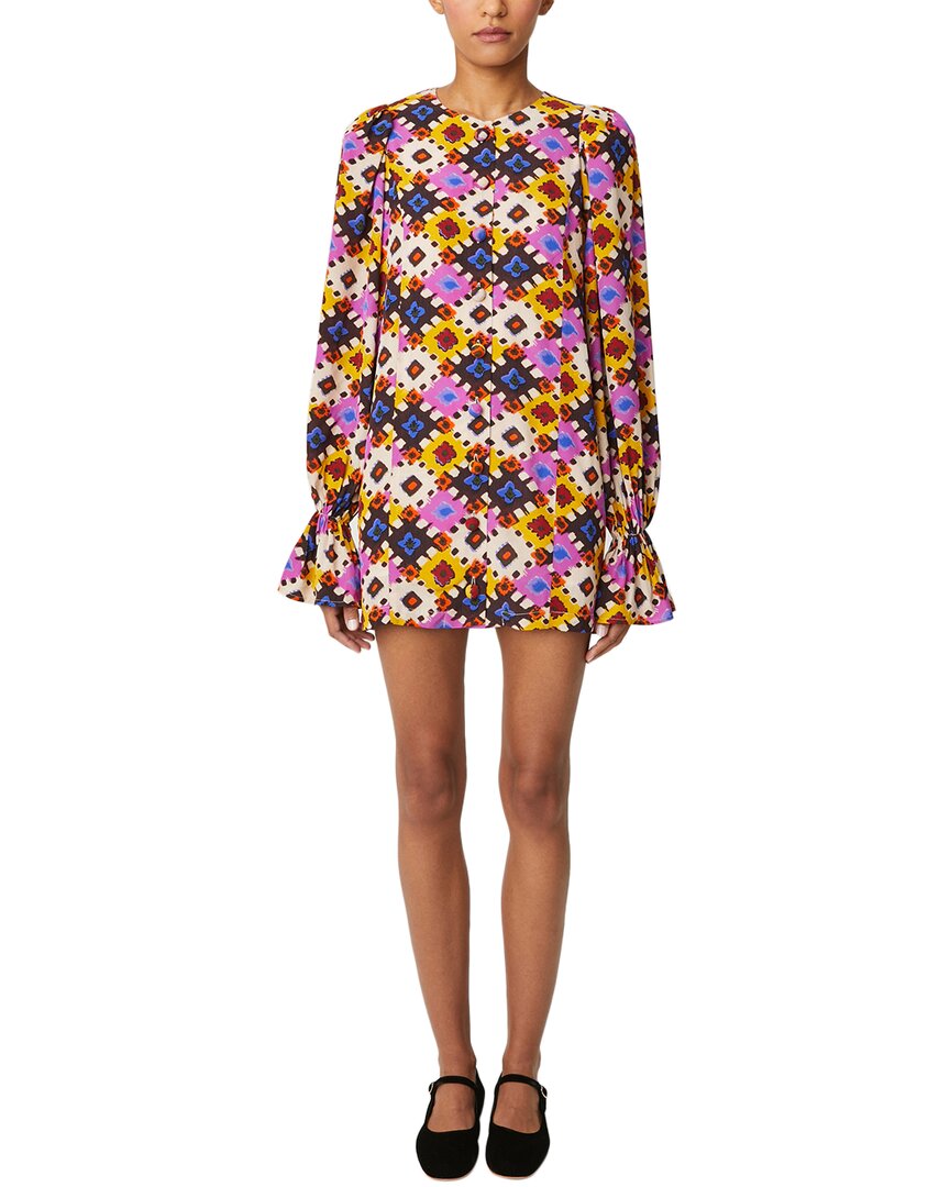 Rhode Nara Dress In Aquarelle