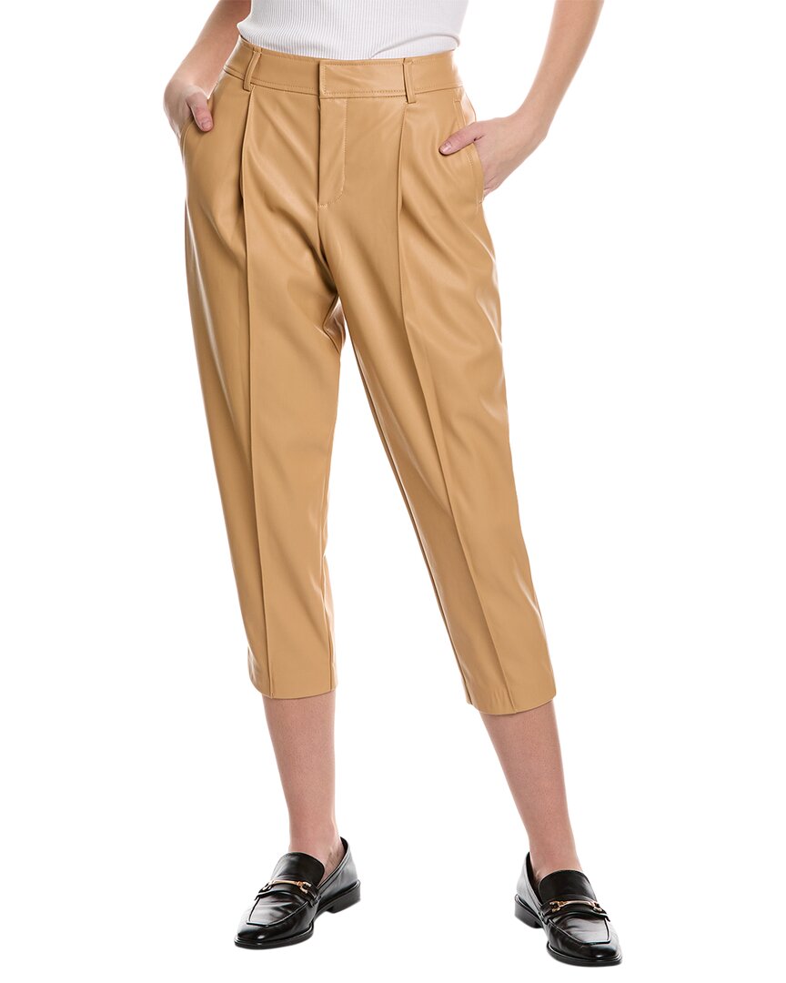Shop Bcbgeneration Stitched Crease Pant In Brown