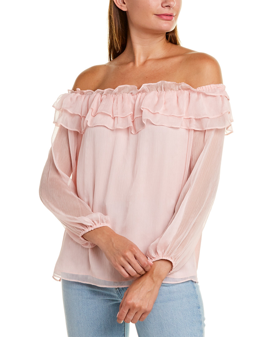 Image of Vince Camuto Ruffled Top