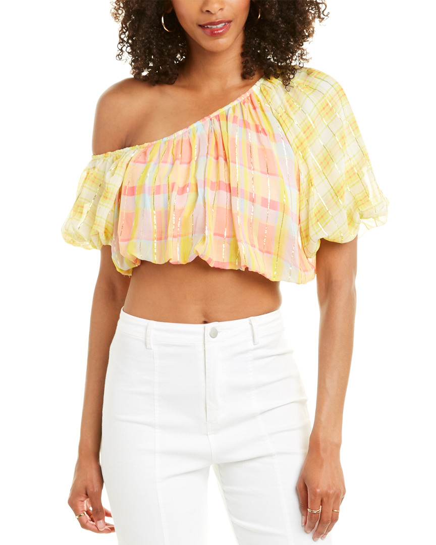 Image of Hemant & Nandita One-Shoulder Top