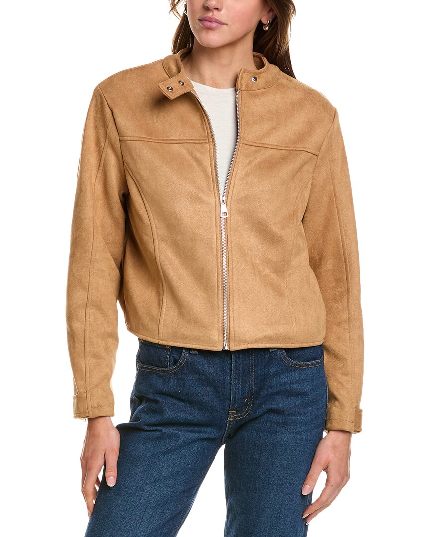 Femme Society Jacket In Green