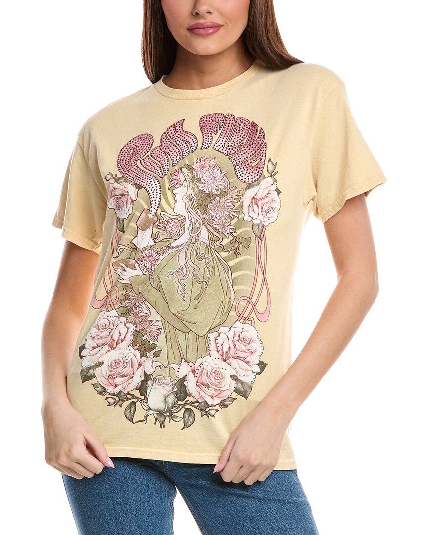 DIRTY COTTON SCOUNDRELS DIRTY COTTON SCOUNDRELS PINK FLOYD LADY PINK T-SHIRT