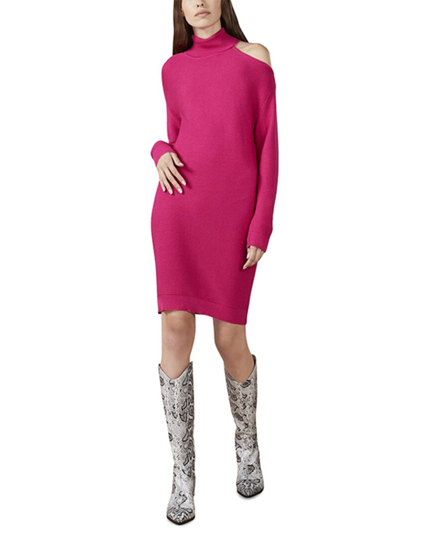 Bcbgeneration Cutout Neck Sweaterdress In Pink
