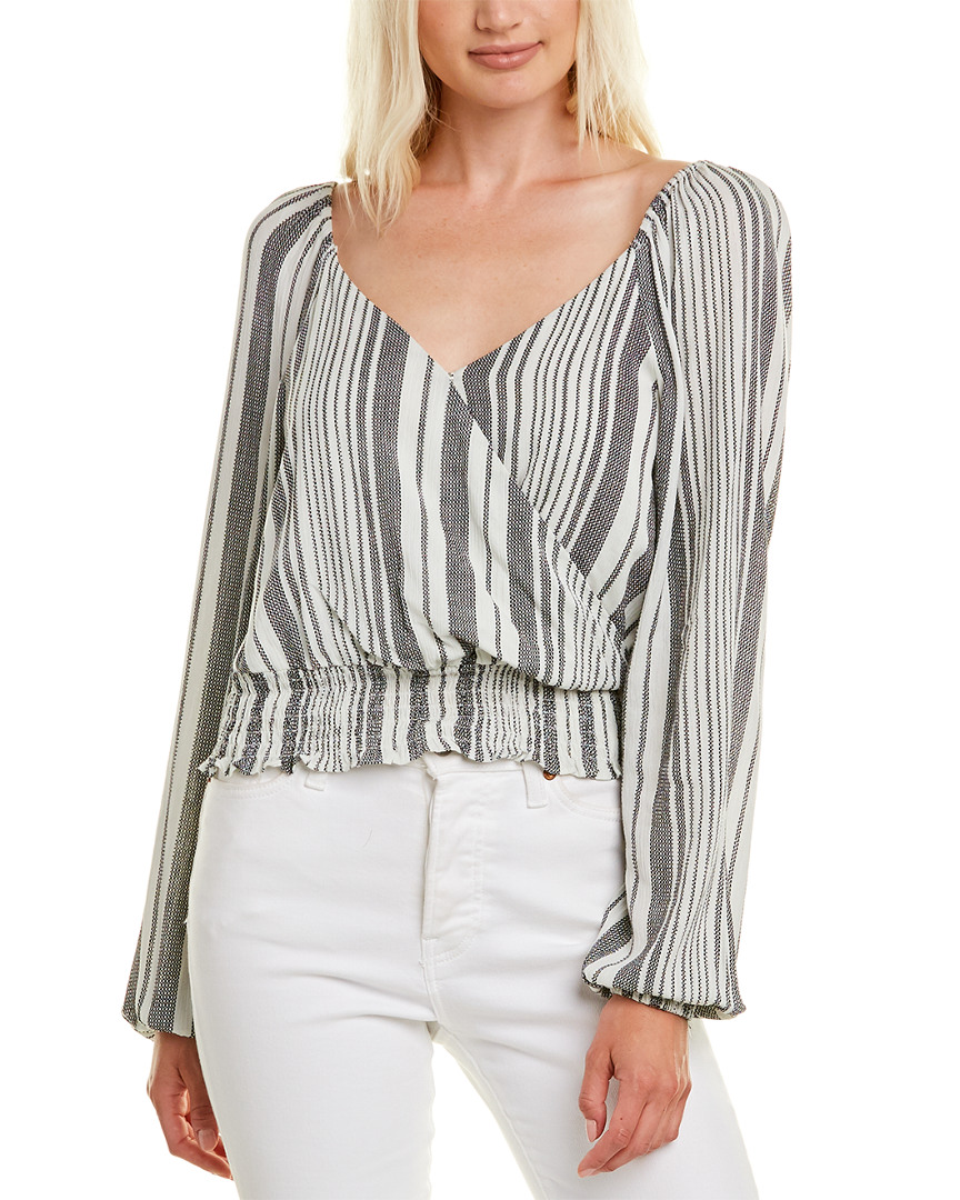 Image of LUMIERE Surplice Top