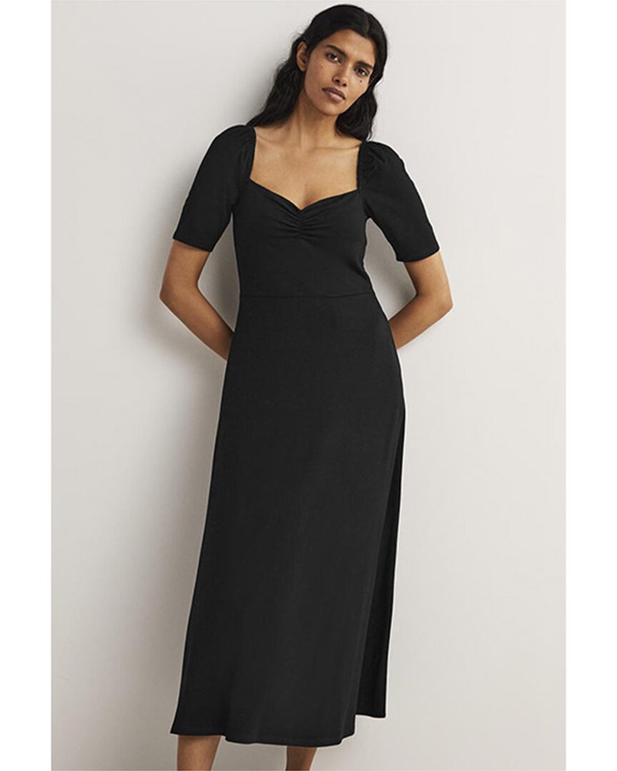 BODEN BODEN SWEETHEART JERSEY MIDI DRESS 