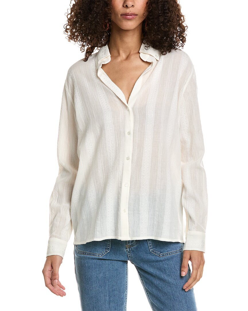 Shop Vanessa Bruno Druyat Shirt In White