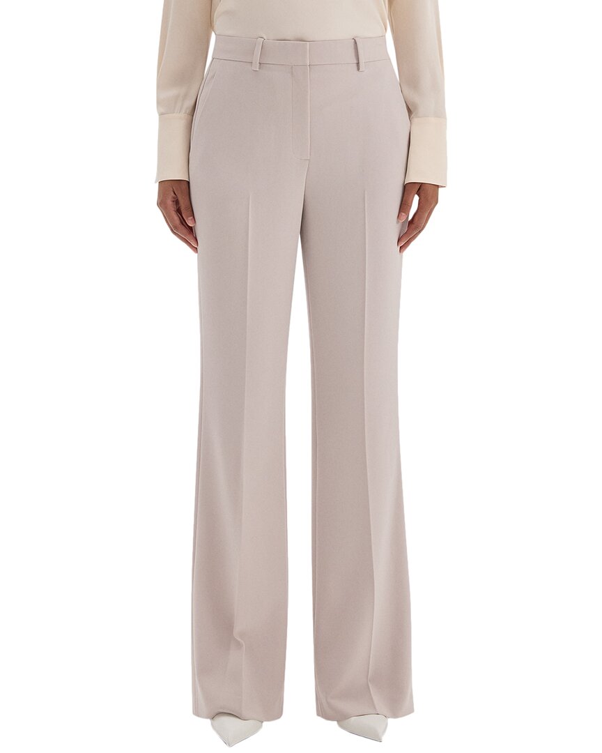 Theory Grey Triacetate Relax Pants
