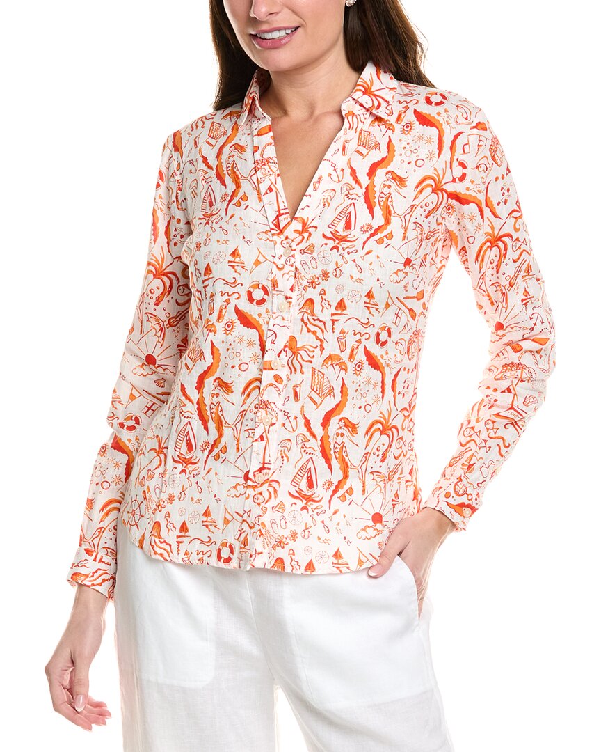Hiho Twig Linen Top