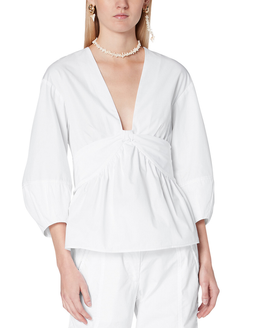 Image of Derek Lam  Crosby Noe /-Sleeve Blouse