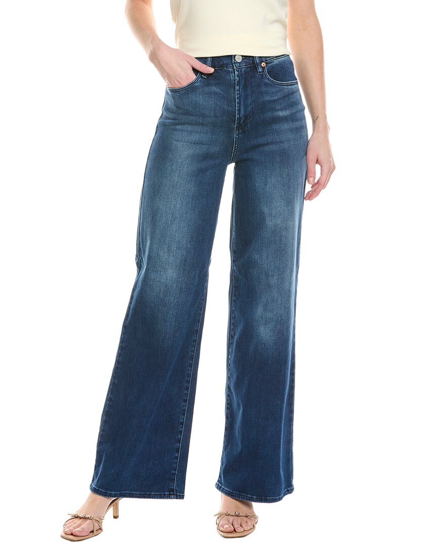 Blanknyc Blank Nyc Get Rolling Wide Leg Jean In Blue