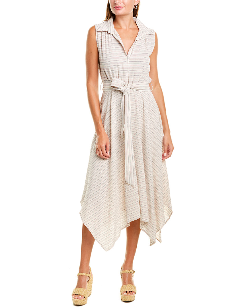 Image of Max Studio Handkerchief Midi Dress