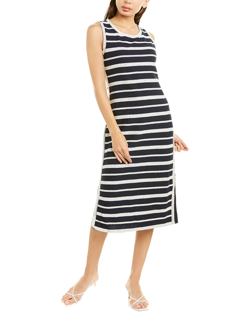 Image of Max Studio Striped Midi Dress