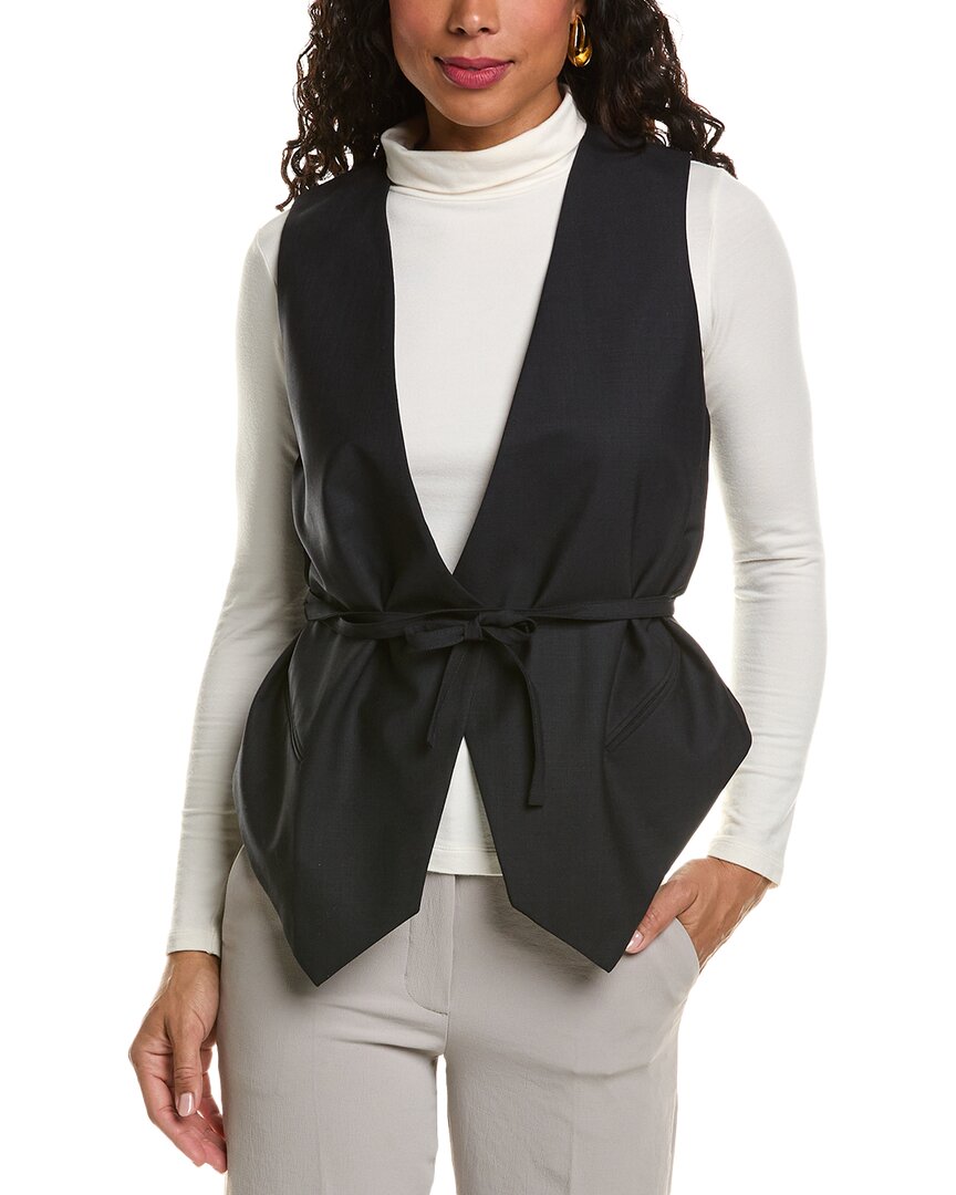 Brunello Cucinelli Gilet Blazer In Blue