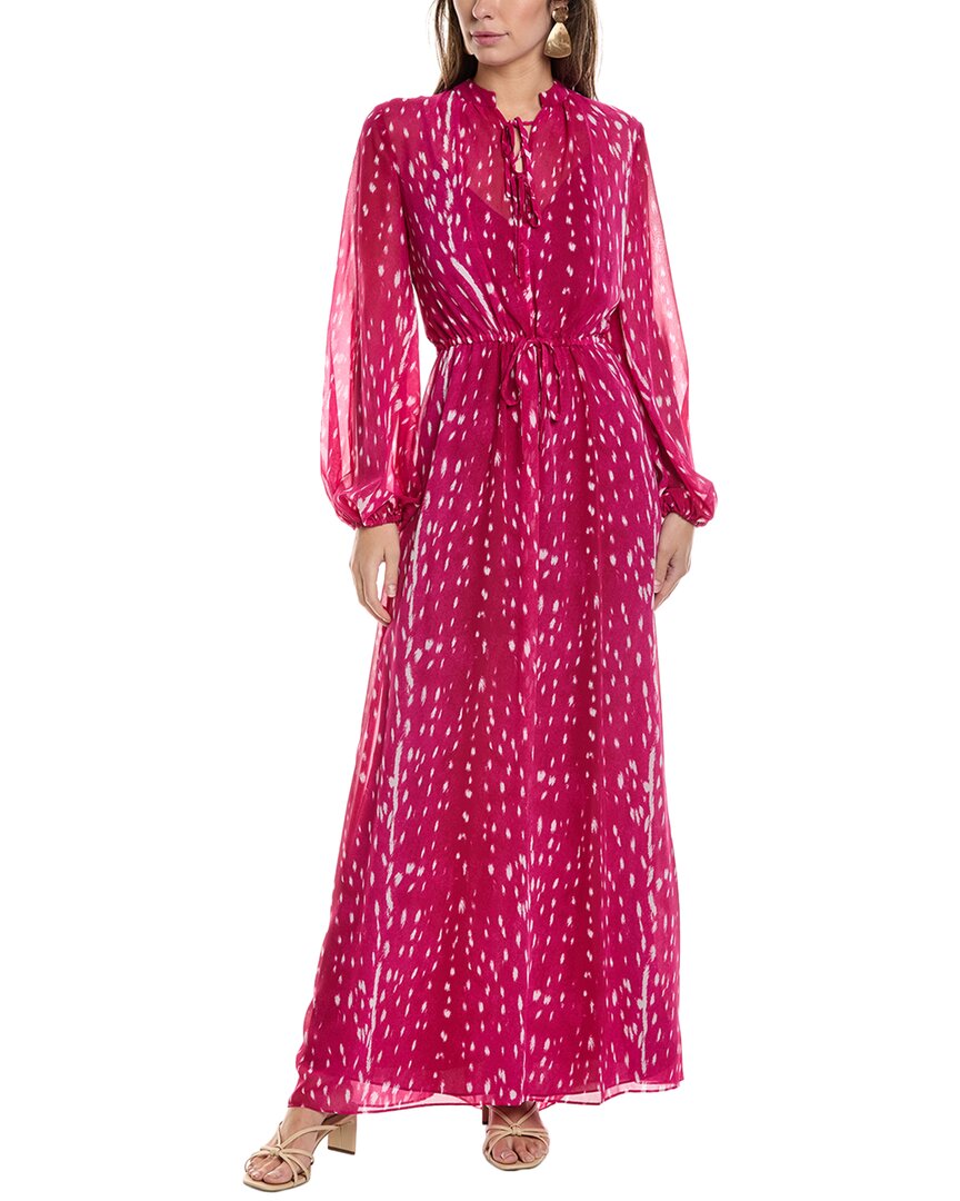Diane Von Furstenberg Fabien Maxi Dress In Pink