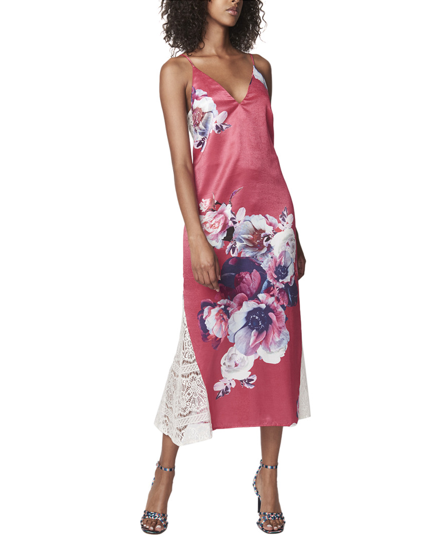 Image of Allen Schwartz Kendall Vintage Slip Midi Dress