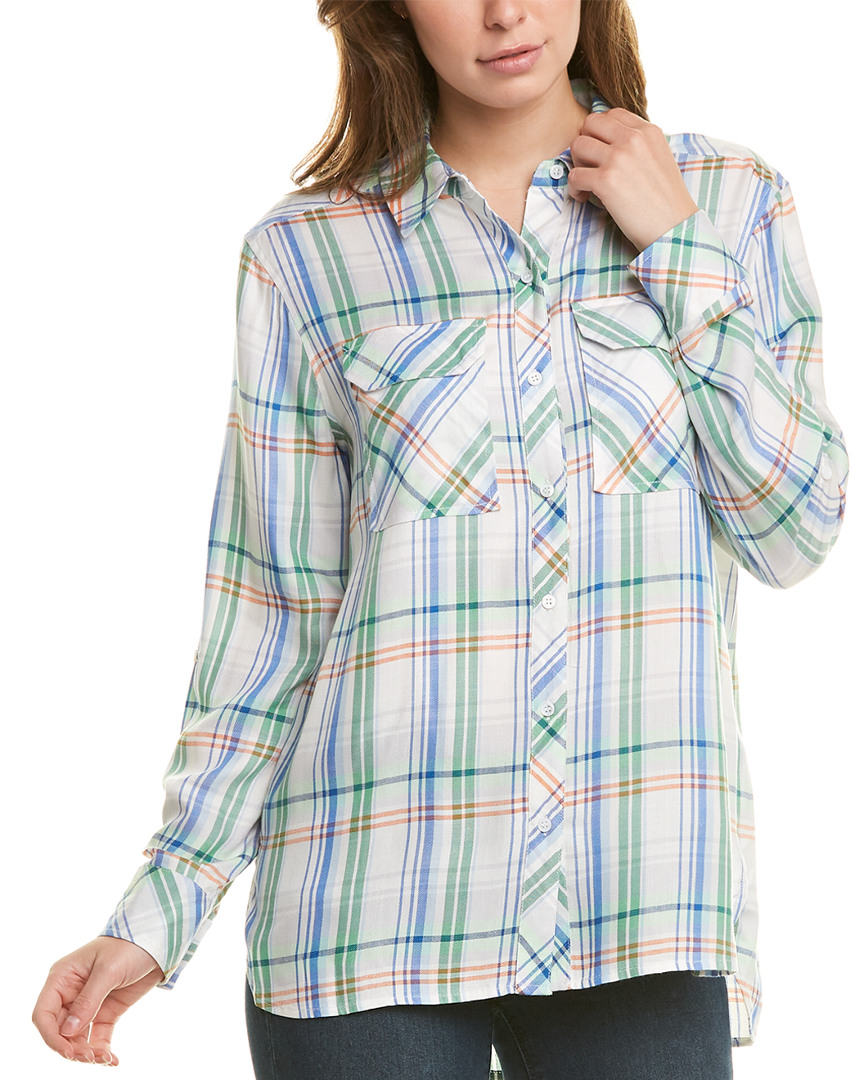 Image of Vince Camuto Orchard Herringbone Top