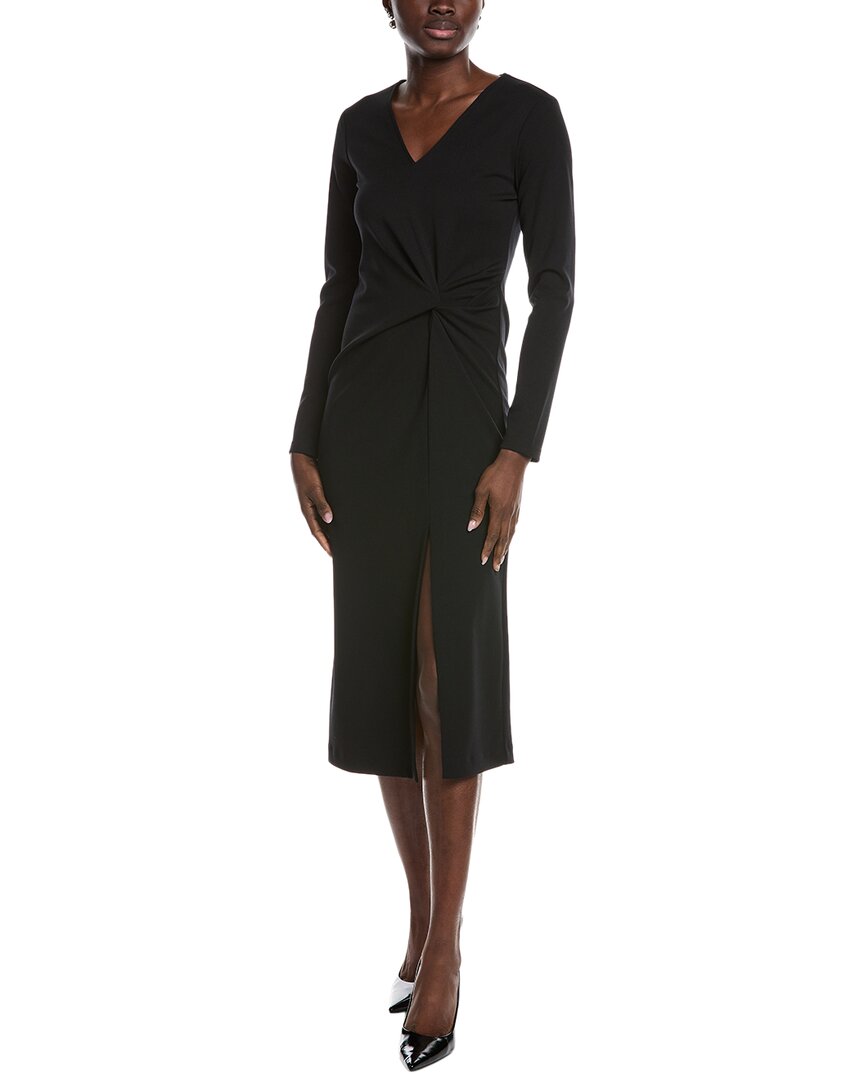Joseph Ribkoff Midi Dress In Black