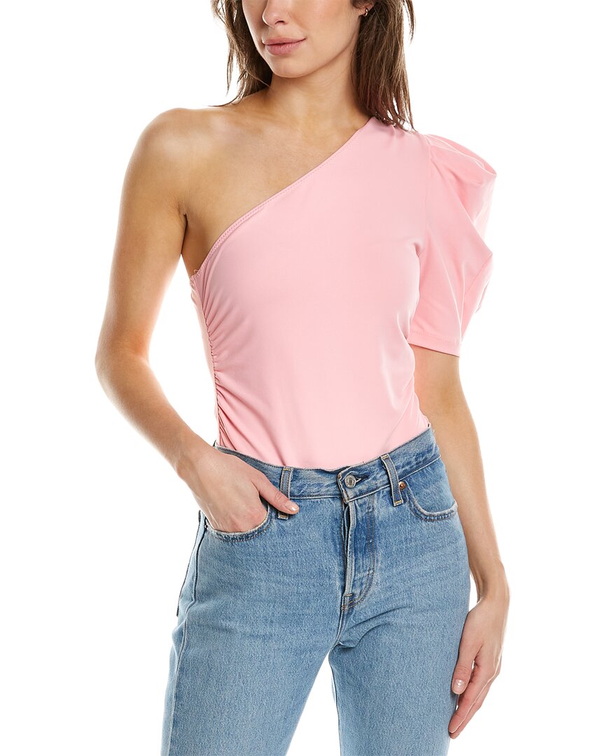 Free People Somethin Bout You One-shoulder Bodysuit