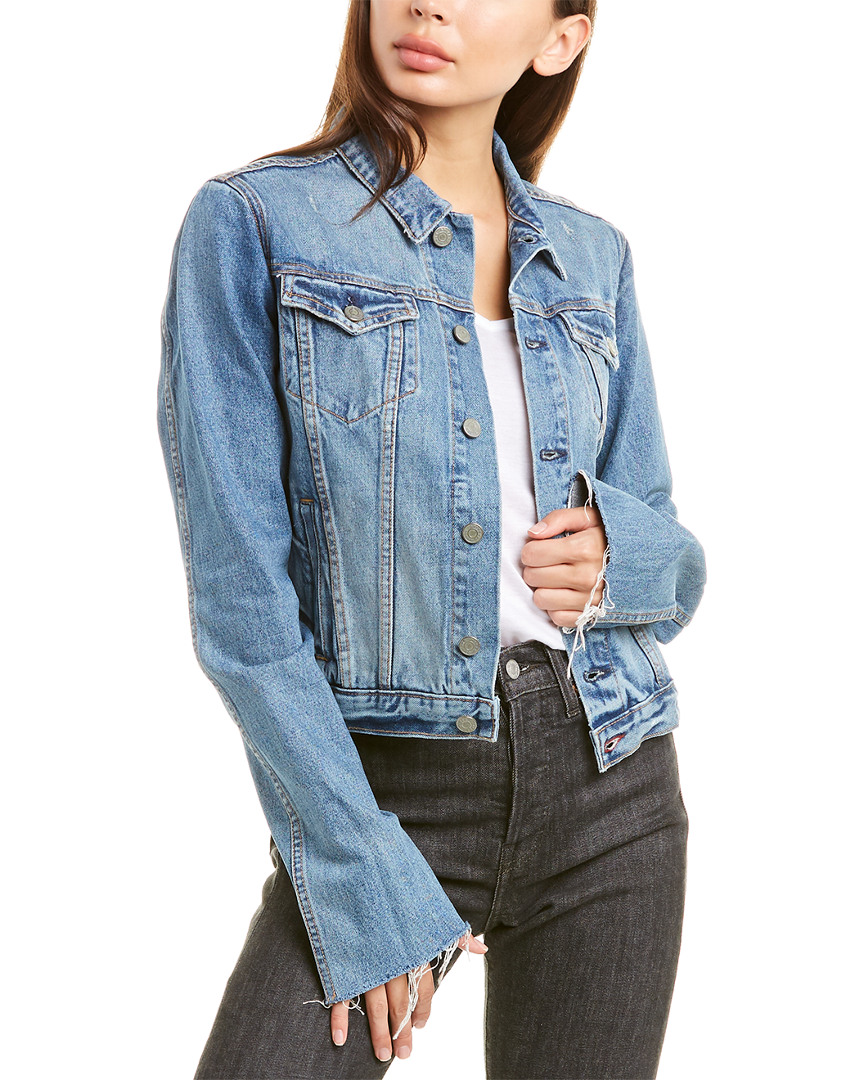 Image of GRLFRND Bianca Cuff Denim Jacket