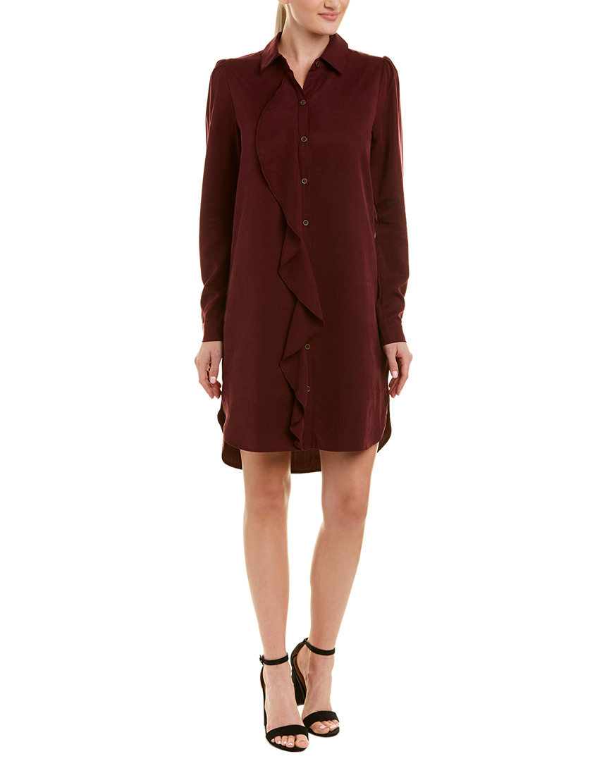 Image of Three Dots All Weather Shirtdress